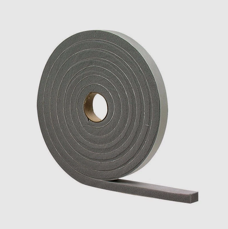M-d Products 02311 . 5 Inch X 10 Ft. Gray Waterproof & Airtight Foam Tape Weather Stri
