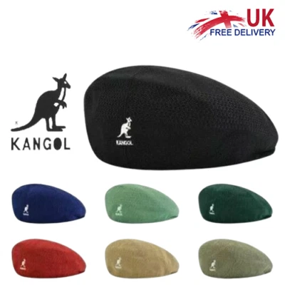 Kangool Breathable Beret Hat Summer Newsboy Woven Flat Caps Casual Men Women UK