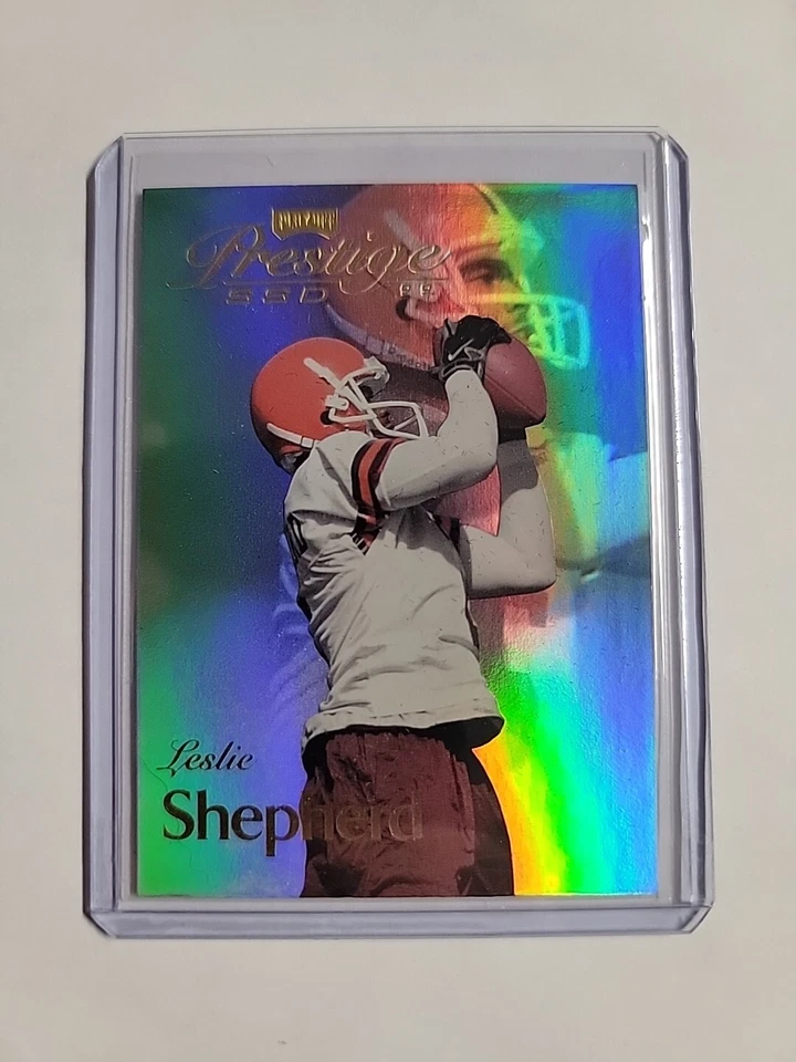 1999 Playoff Prestige SSD Spectrum Gold /500 Leslie Shepherd #B028 Mint Card  - Image 1 of 2