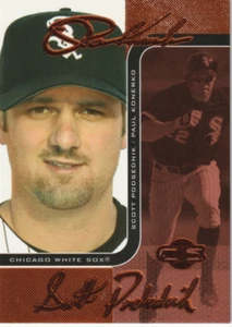 2006 Topps Co-Signers Changing Faces Red #3A Paul Konerko Scott Podsednik /150 - Picture 1 of 2