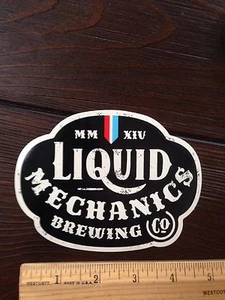 Lafayette FLÜSSIGKEITSMECHANIK BRAUEN BRAUEN BIER AUFKLEBER Colorado Brauerei Aufkleber CO - Bild 1 von 1