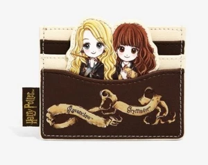 NWT Loungefly Harry Potter Luna Lovegood y Hermione Granger Cardholder Wallet - Imagen 1 de 4