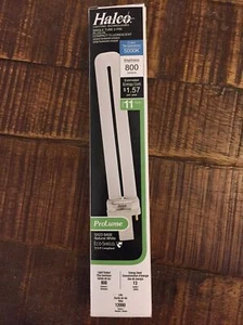 HALCO Compact Fluorescent Light Bulb 109132 13W T4 2-Pin GX23 Base Natural White - Picture 1 of 3