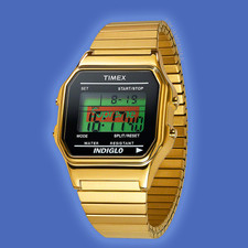 supreme x timex digital watch