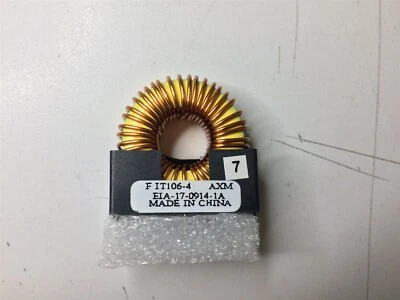 FIT106-4 TRIAD MAG FIXED IND 116UH 6.8A 48.5MOHM TH 2 UNITS - Image 1 of 2