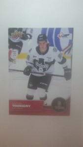 2021-22 Upper Deck CHL Exclusives 6/100 Miguel Tourigny #6 Bathurst Laval BB