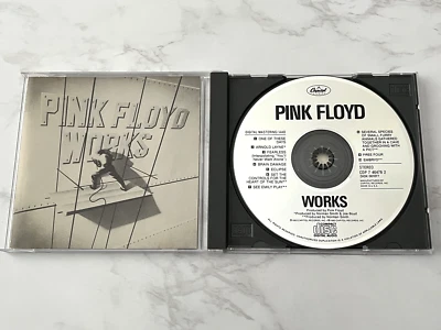 Pink Floyd Works CD DADC PRESS! Capitol CDP 7 46478 2 David Gilmour RARE! OOP! - image 1 of 4