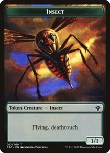 10 Insect (013) Spirit (006) Double Sided Commander 2020 Tokens MTG - Picture 1 of 2