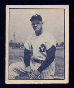 1952 PARKHURST BASEBALL #17 Ferrell Andy Anderson MAPLE LEAFS Brooklyn Dodgers