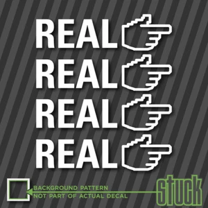 Real Arrow - Sticker Decal hand Real wheels true fresh illest fake rota - Bild 1 von 1