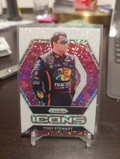 2022 Prizm Racing Tony Stewart Icons White Sparkle SSP ERROR CARD 