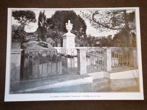 Anno 1907 La tomba di Giuseppe Garibaldi a Caprera - Picture 1 of 1