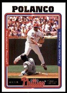2005 TOPPS PLACIDO POLANCO PHILADELPHIA PHILLIES #2