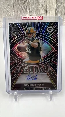 2023 Spectra Green Bay Packers Rookie Sean Clifford "Spectral" 31/75 🔥🔥 - Image 1 of 3