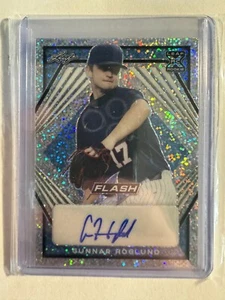 K216,148 - 2021 Leaf Flash #BAGH1 Gunnar Hoglund Auto #/50 - Picture 1 of 1