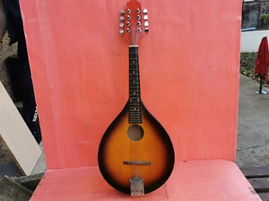 ANTIGUO INSTRUMENTO MUSICAL MANDOLINA MADERA VINTAGE - Imagen 1 de 17