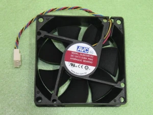 AVC DL08025R12U 8025 80mm x 25mm Cooler Cooling Fan PWM DC 12V 0.5A 4Pin B30b - Picture 1 of 2