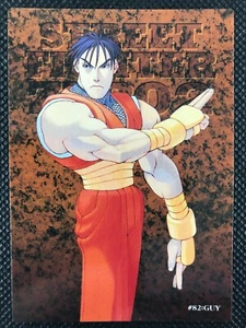 Guy Street Fighter Zero 2 Carddass Masters TODAS LAS CAPCOM WORLD Tarjeta Japonesa Envío Grabado - Imagen 1 de 12