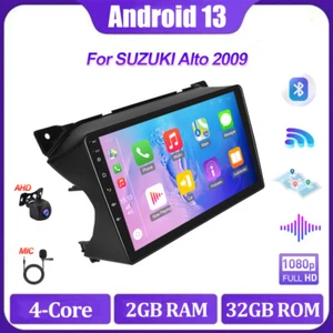 Android 13 Autoradio Apple CarPlay GPS NAVI WIFI 32GB Für Suzuki Alto 2009-2016 - Bild 1 von 21