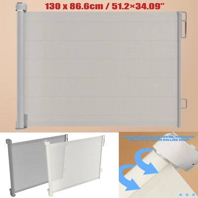 DAYPLUS Adjustable Retractable Baby Safety Gate Pet Dog Fence Safe Guard Enclosure Stair