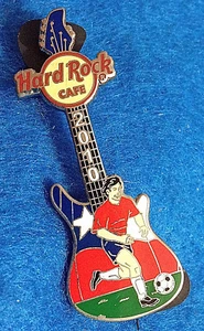 ONLINE 2010 WORLD CUP SOCCER FOOTBALL GUITAR SERIES CHILE Hard Rock Cafe PIN - Picture 1 of 1