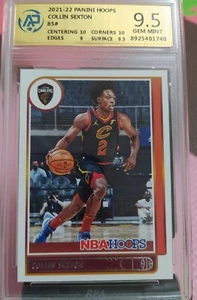 Collin Sexton 2021-22 Panini Hoops Base NBA card (Graded by RPA- 9.5 Gem Mint) - Picture 1 of 6