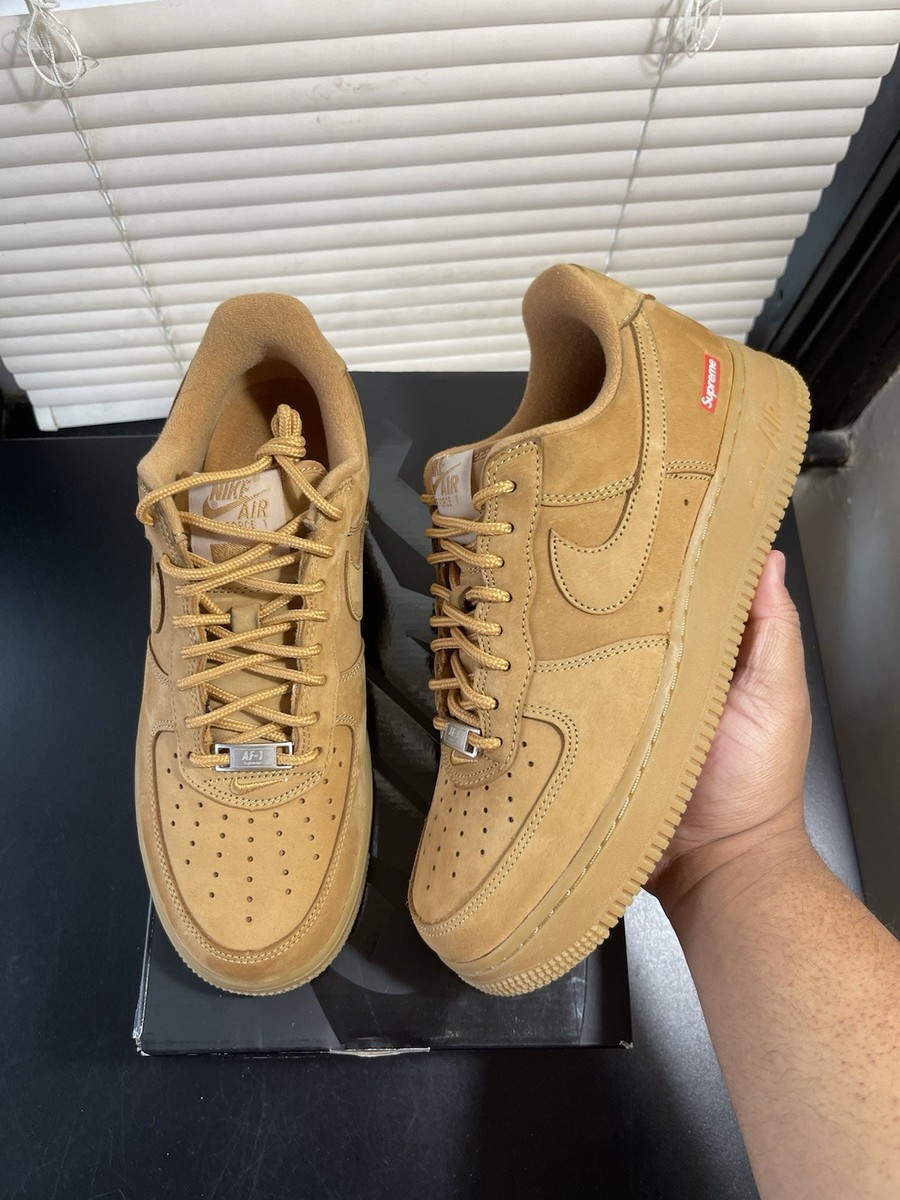 Nike Air Force 1 Low SP x Supreme Wheat 2021 - DN1555-200 Nike Air Force 1 Low SP x Supreme Wheat 2021 - DN1555-200
