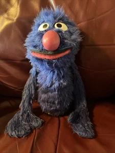 1970s Vintage Jim Hensen Muppets Inc Sesame Street Grover Hand Puppet 12” Rare - Picture 1 of 11