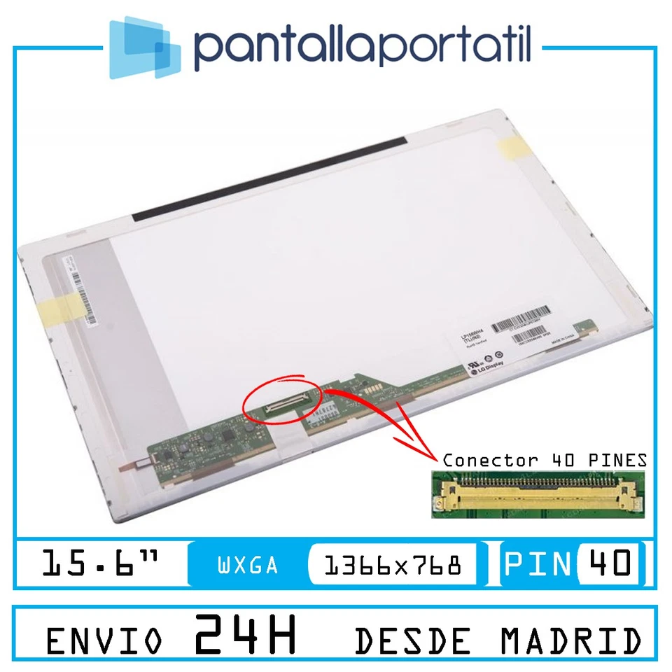 Pantalla 15.6 nueva para ASUS G51jx 3D WXGA HD compatible