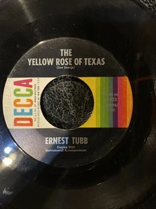 Ernest Tubb - A Million Miles From Here / The Yellow Rose Of Texas, DECCA - Picture 1 of 4