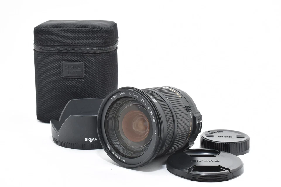 Sigma 17-50mm f/2.8 EX DC OS HSM Zoom Lens Nikon F Mount From JAPAN #2662488 - Image 1 of 4