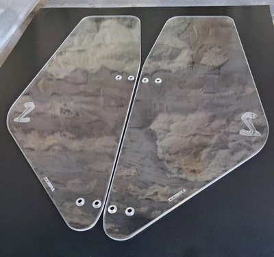 Новый Заказной Shelby Cobra / Заводской Пять/Сменные Ветровки ПРОЗРАЧНЫЕ МАЛЕНЬКИЕ ЗМЕИ - Изображение 1 из 4