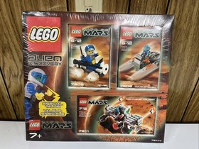 LEGO RARE #78777 "LIFE ON MARS" ALIEN DISCOVERY 3 PACK 7309, 7308 & 7311 SEALED!
