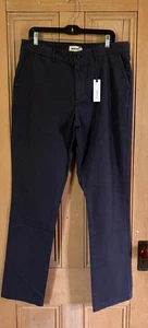 Taylor Stitch Mens The Democratic Pant Organic Marine Pants Sz 35x34 Blue AN NWT - Picture 1 of 12