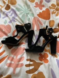 Diesel Black Heels - Picture 1 of 4