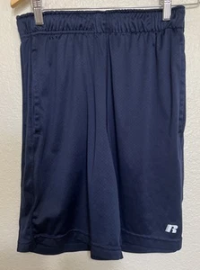 Russel Athletic Training Fit Shorts Mens Sz S , Small Blue Dri-Power (360) - Picture 1 of 6