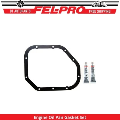 适用于 1999 - 2005 年现代索纳塔发动机油盘垫片套装 Lower Fel-Pro 2000 2001 — 第 1/2 张图片