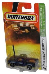 Matchbox Outdoor Adventure 3/12 (2007) Purple '75 Chevy Stepside Truck #78 - Picture 1 of 1
