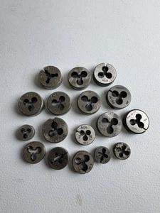 Lote de troqueles redondos de colección Widell, Vermont, ACE, HSS, hechos en relojeros de EE. UU. - Imagen 1 de 12