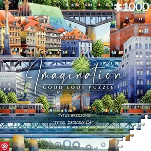 Good Loot Jigsaw Puzzle Imagination Series Tytus Brzozowski Warsaw Bridges Detai - Picture 1 of 7
