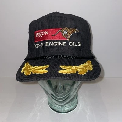 Exxon Mobil Tiger XD-3 Aceites de Motor Huevo Revuelto Sombrero Ajustable De Colección Pana Nuevo Foto 1 de 4