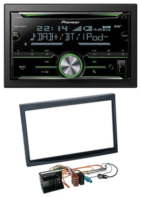 Pioneer Bluetooth MP3 DAB 2DIN USB CD Autoradio für Citroen C3 C2 Berlingo Jumpy - Bild 1 von 4