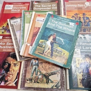 Cleveland Fargo Western Magazines Paperback Novels Books Cowboys Bundle Lot x10 - Picture 1 of 24