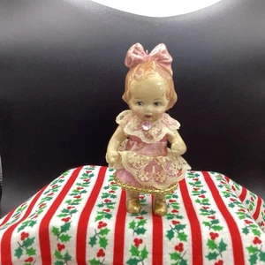 Muñeca de Navidad Victoriana Colección Katherines Vintage Adornos Navideños - Imagen 1 de 4