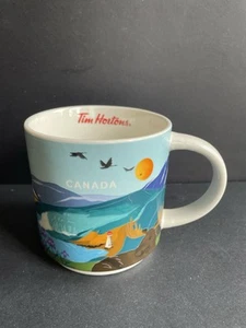 Tim Hortons Limited Edition Collectible Mug Travel Series CANADA 24 60th Anni - Imagen 1 de 4
