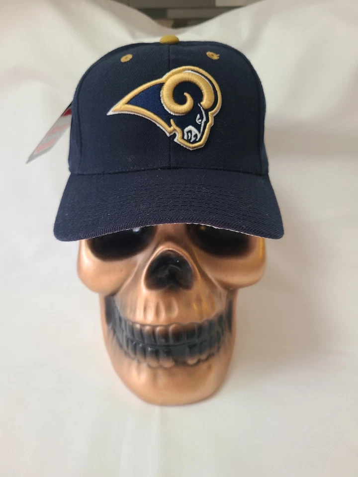 Gorra Los Angeles Rams Azul Snap Back Hecha por Puma A.t.a Nueva Con Etiquetas Foto 1 de 4