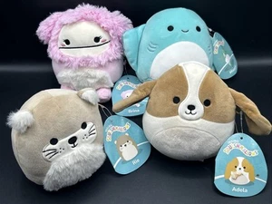 Squishmallows Adela, Brina Rie & Maggie 5” Bundle Tagged New Rare Retired Plush - Picture 1 of 6