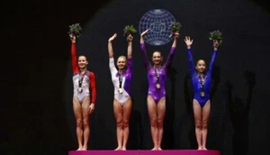 2015 Worlds: Men & Women's Event Finals, Gymnastics BLURAY -Uchimura/Biles/Leyva - Imagen 1 de 12
