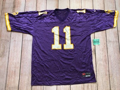 Camiseta masculina vintage Nike NFL Daunte Culpepper #11 Minnesota Vikings XXL 2XL❄️H11 - Imagem 1 de 4
