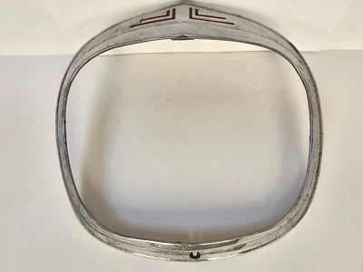 1939 Plymouth P8 Deluxe Right Passenger Side Headlight Headlamp Bezel 694060 NOS - Image 1 of 3